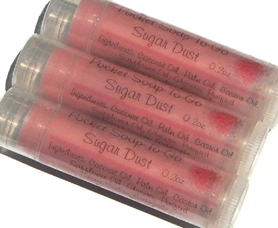 Pocket Soap-To-Go - Sugar Dust - Mini Soap Perfect for Travel