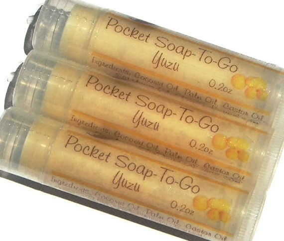 Yuzu Pocket Soap - Mini Soap Perfect for Travel
